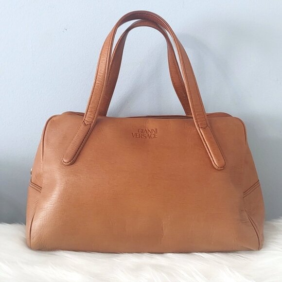 Gianni Versace vintage Boston bag EUC - Picture 1 of 12